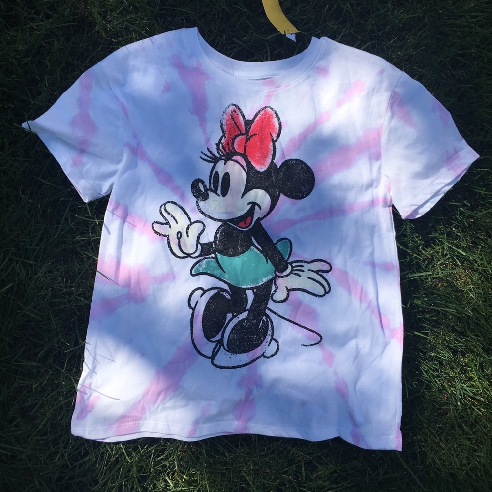 NWT- Minnie Mouse Tie-Dye T-Shirt (3 for $15)